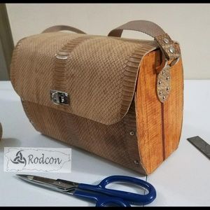 One of a kind handcrafted bag